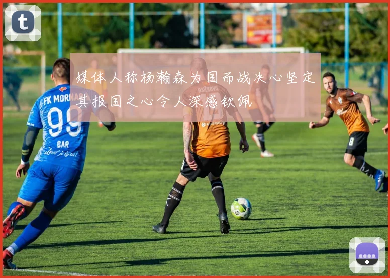 媒体人称杨瀚森为国而战决心坚定其报国之心令人深感钦佩